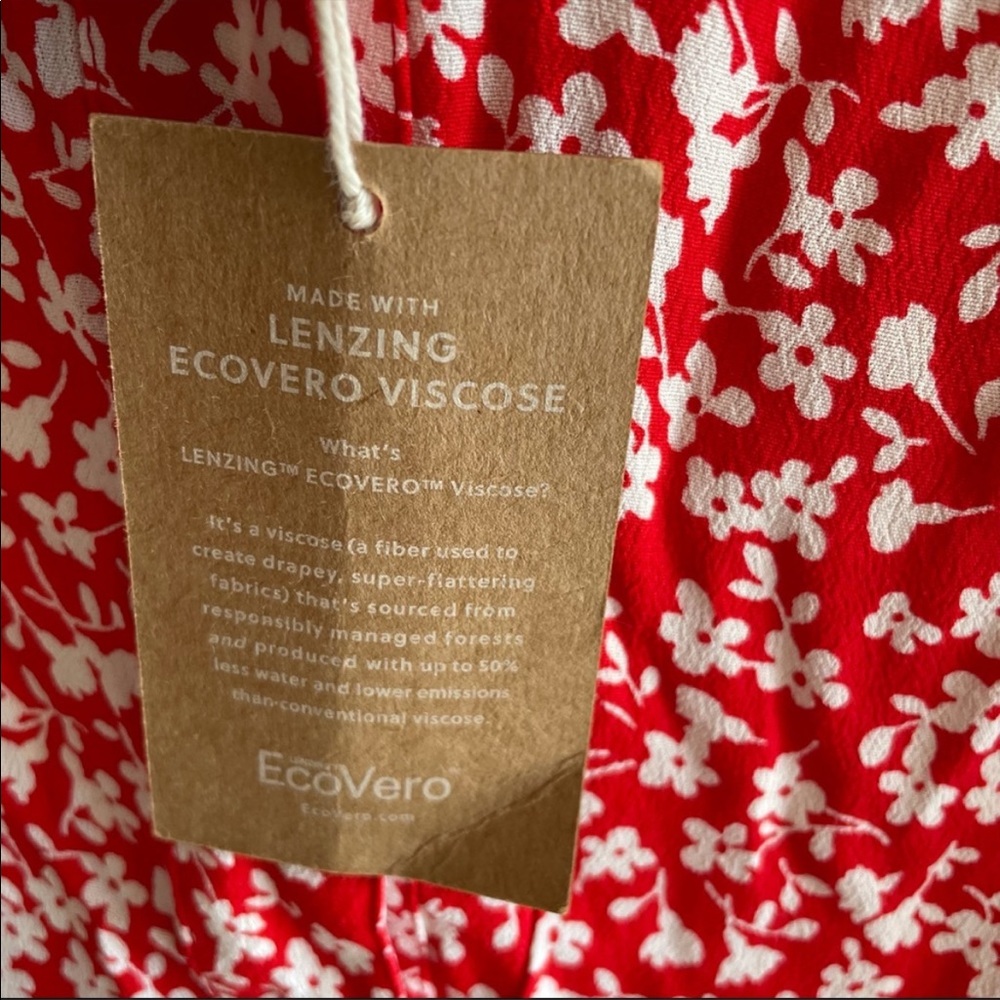 J Crew shirt dress in tossed bouquet NWT - Picture 8 of 9